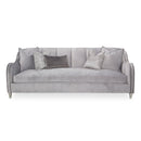 Michael Amini Roxbury Park Stationary Sofa 9006815-STEEL-220 IMAGE 1