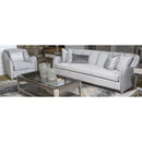 Michael Amini Roxbury Park Stationary Sofa 9006815-STEEL-220 IMAGE 7