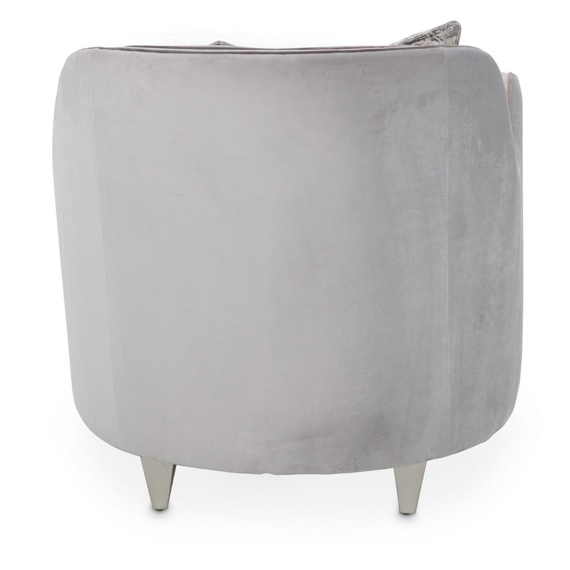 Michael Amini Roxbury Park Stationary Chair 9006835-STEEL-220 IMAGE 4