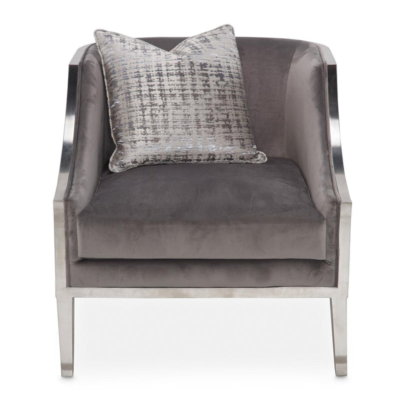 Michael Amini Roxbury Park Stationary Accent Chair 9006834-GRPRL-13 IMAGE 2