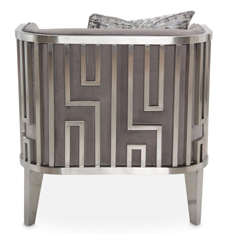 Michael Amini Roxbury Park Stationary Accent Chair 9006834-GRPRL-13 IMAGE 4