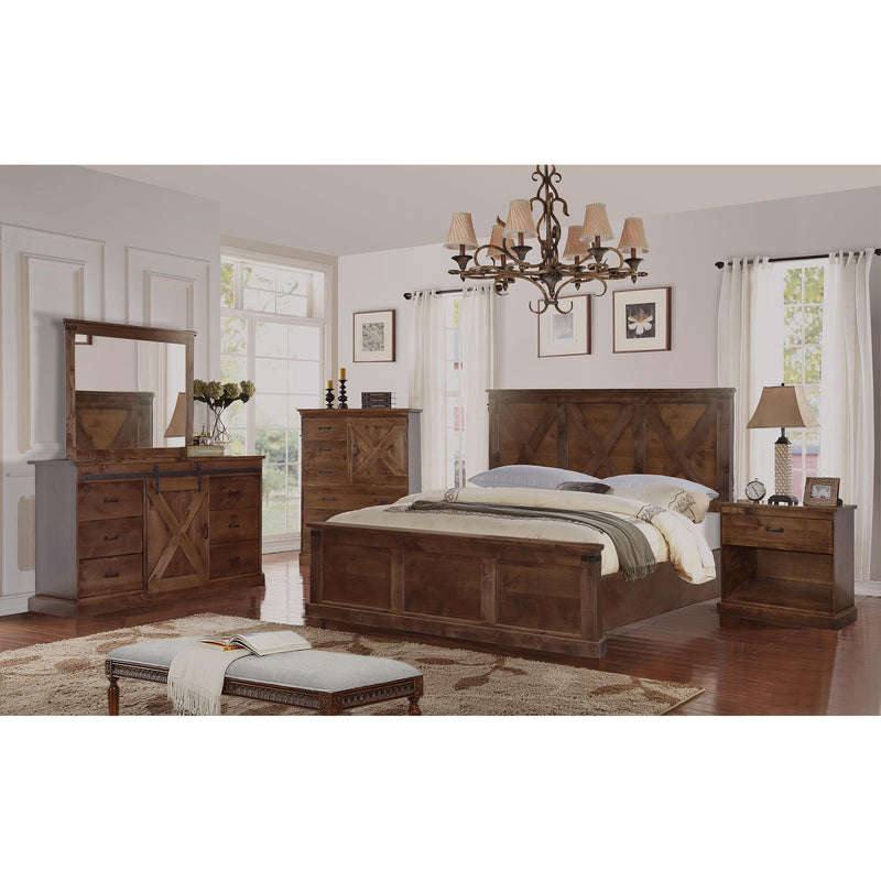 Legends Furniture Farmhouse California King Panel Bed FH7114/FH7124/FH7140 IMAGE 2