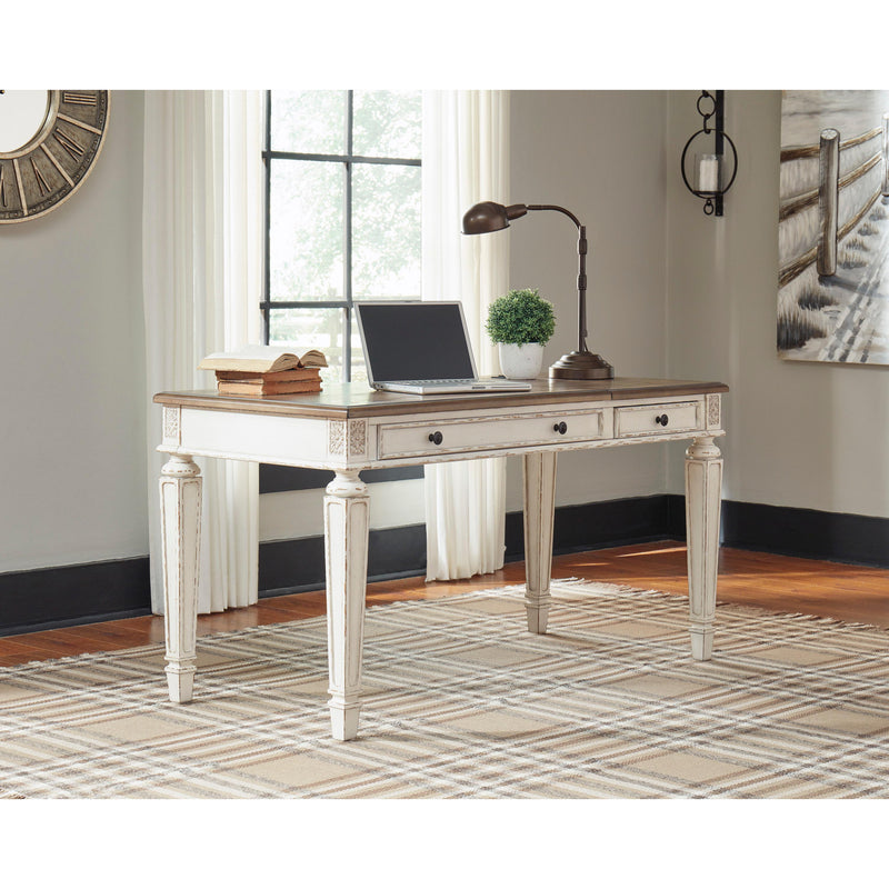  Signature Design by Ashley Realyn H743-134 Home Office Lift Top Desk IMAGE 3