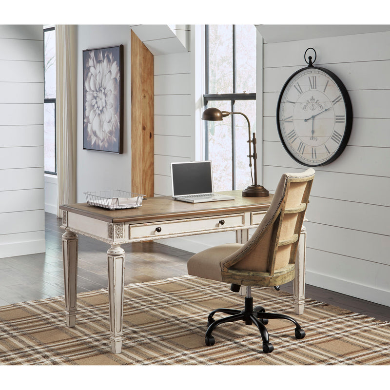  Signature Design by Ashley Realyn H743-34 Home Office Desk IMAGE 5