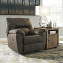  Signature Design by Ashley Tambo Rocker Leather Look Recliner 2780225 IMAGE 3