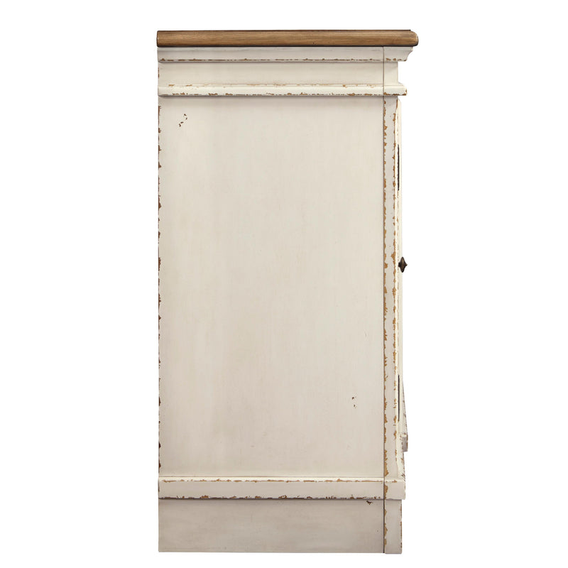  Signature Design by Ashley Realyn TV Stand with Cable Management W743-68 IMAGE 3