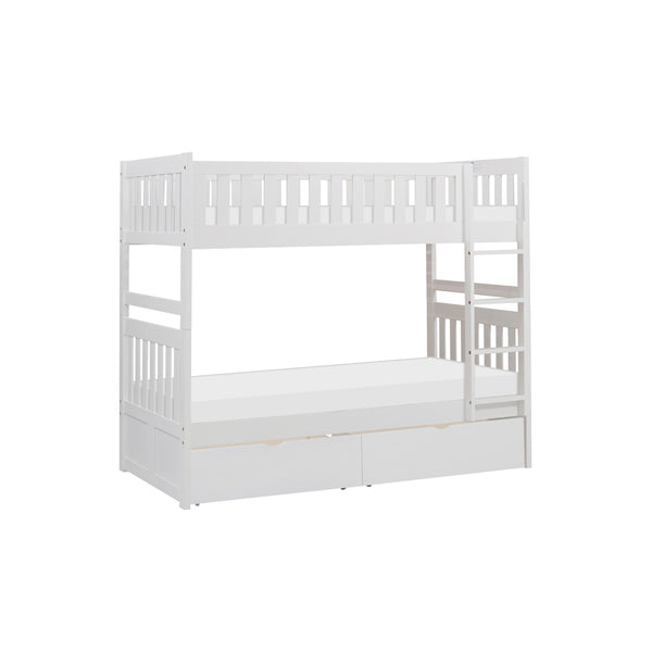 Homelegance Kids Beds Bunk Bed B2053W-1*T IMAGE 1