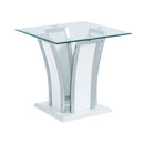 Furniture of America Staten End Table CM4372WH-E-PK IMAGE 1