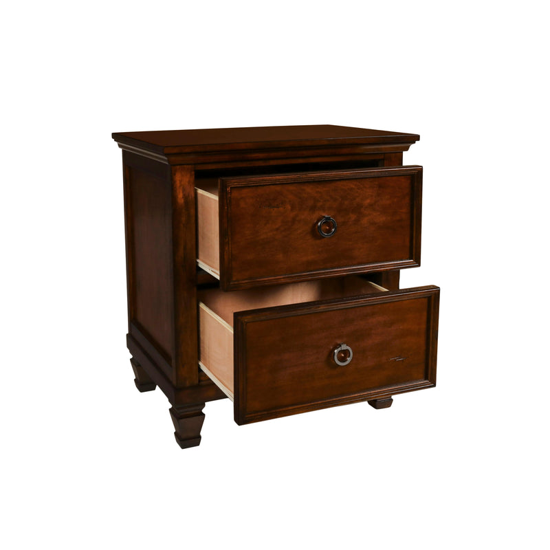 New Classic Furniture Tamarack 2-Drawer Nightstand BB044C-040 IMAGE 3