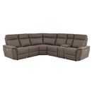 Homelegance Olympia Power Reclining Leather 6 pc Sectional 8308*6C1PW IMAGE 1