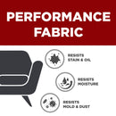 Homelegance Howerton Fabric 4 pc Sectional 9544GY*4SC IMAGE 11