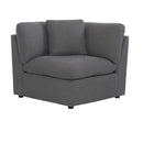 Homelegance Howerton Fabric 4 pc Sectional 9544GY*4SC IMAGE 7