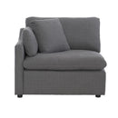 Homelegance Howerton Fabric 4 pc Sectional 9544GY*4SC IMAGE 9