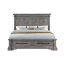 Acme Furniture Artesia Queen Panel Bed with Storage 27100Q IMAGE 1