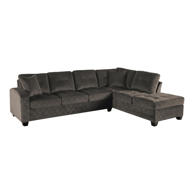 Homelegance Emilio Stationary Fabric 3 pc Sectional 8367CH*3 IMAGE 2