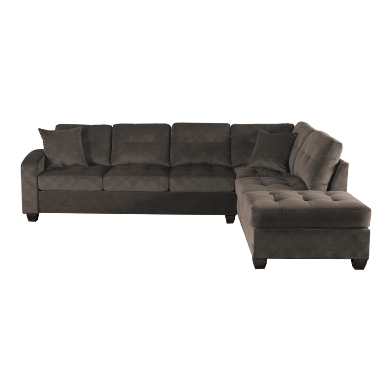 Homelegance Emilio Stationary Fabric 3 pc Sectional 8367CH*3 IMAGE 3