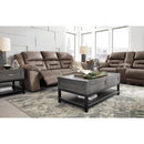  Signature Design by Ashley Stoneland Power Reclining Leather Look Sofa 3990587 IMAGE 7