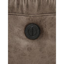  Signature Design by Ashley Stoneland Power Reclining Leather Look Loveseat with Console 3990596 IMAGE 5