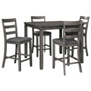  Signature Design by Ashley Bridson 5 pc Counter Height Dinette D383-223 IMAGE 1