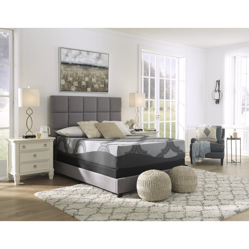 Sierra Sleep 12 Inch Ashley Hybrid M62851 California King Mattress IMAGE 7