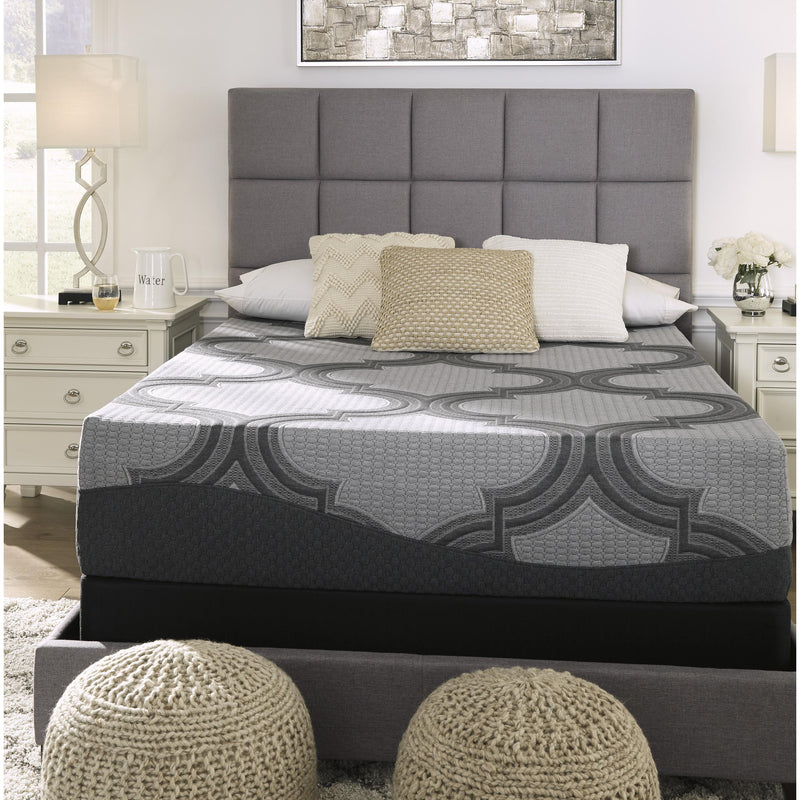  Sierra Sleep 12 Inch Ashley Hybrid M62851 California King Mattress IMAGE 9
