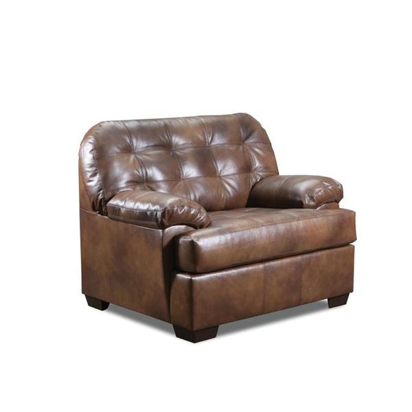 Acme Furniture Saturio Stationary Leather Match Chair 55777 IMAGE 1