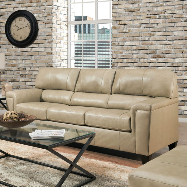 Acme Furniture Phygia Stationary Leather Match Sofa 55760 IMAGE 1