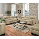 Acme Furniture Phygia Stationary Leather Match Loveseat 55761 IMAGE 2