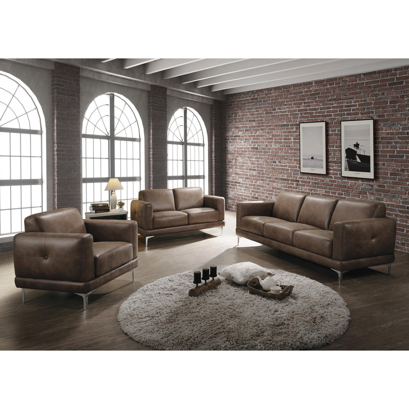 Acme Furniture Reagan Stationary Fabric Sofa 55085 IMAGE 2