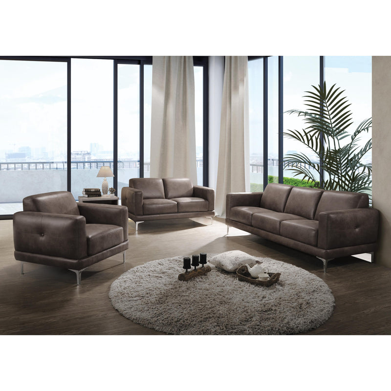 Acme Furniture Reagan Stationary Fabric Sofa 55080 IMAGE 2