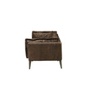 Acme Furniture Stationary Leather Loveseat 52481 IMAGE 2