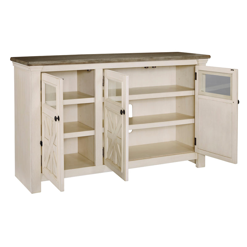  Signature Design by Ashley Bolanburg TV Stand with Cable Management W647-38 IMAGE 2