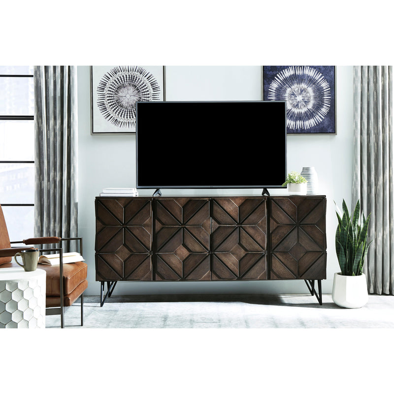  Signature Design by Ashley Chasinfield TV Stand with Cable Management W648-68 IMAGE 5