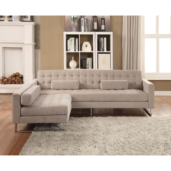 Acme Furniture Sampson 2 pc Fabric Sectional 54183/54180 IMAGE 1