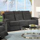 Acme Furniture Elijah Reclining Fabric Sofa 55115 IMAGE 1