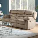 Acme Furniture Angelina Reclining Fabric Sofa 55040 IMAGE 1