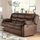 Acme Furniture Angelina Reclining Fabric Sofa 55045 IMAGE 1