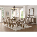 Acme Furniture Orianne Dining Table with Pedestal Base 63790 IMAGE 2
