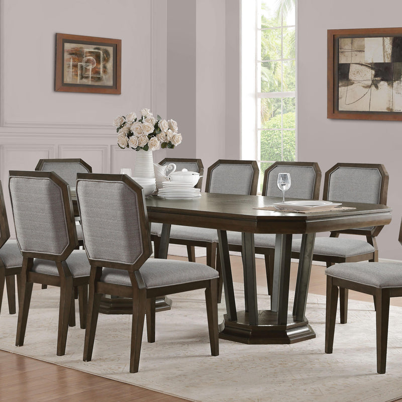 Acme Furniture Selma Dining Table and Pedestal Base 64090 IMAGE 1