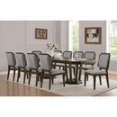 Acme Furniture Selma Dining Table and Pedestal Base 64090 IMAGE 2