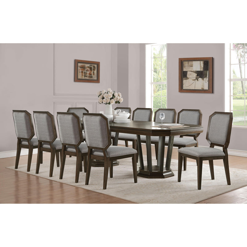 Acme Furniture Selma Dining Table and Pedestal Base 64090 IMAGE 2