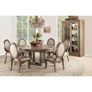 Acme Furniture Round Orianne Dining Table and Pedestal Base 63785 IMAGE 2