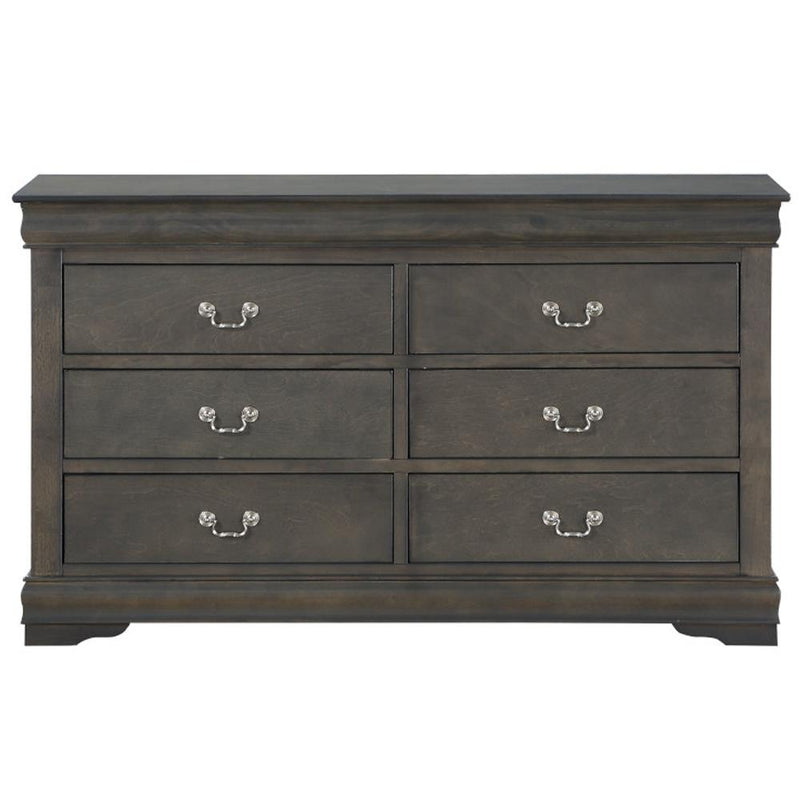 Acme Furniture Louis Philippe 6-Drawer Dresser 26795 IMAGE 3
