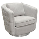 Diamond Sofa Bentley Swivel Fabric Chair BENTLEYCHLG IMAGE 2