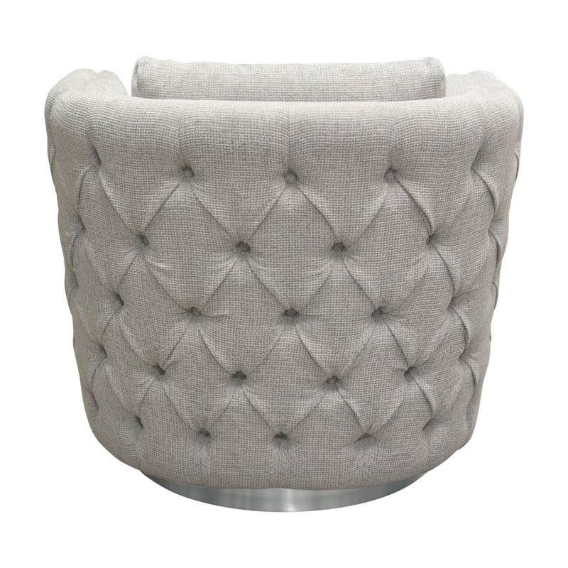 Diamond Sofa Bentley Swivel Fabric Chair BENTLEYCHLG IMAGE 5