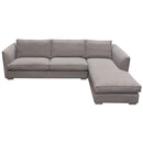 Diamond Sofa Hope 2 pc Sectional HOPERF2PCSECTGR IMAGE 9