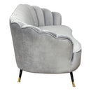 Diamond Sofa Luna Stationary Fabric Sofa LUNASOGR IMAGE 3