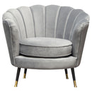 Diamond Sofa Luna Stationary Fabric Chair LUNACHGR IMAGE 1