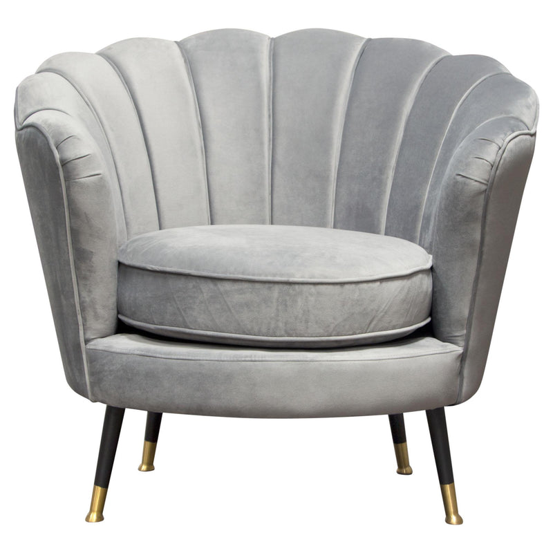 Diamond Sofa Luna Stationary Fabric Chair LUNACHGR IMAGE 1