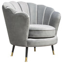 Diamond Sofa Luna Stationary Fabric Chair LUNACHGR IMAGE 3